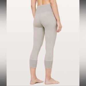 Lululemon Wunder Under Ribbed Crop